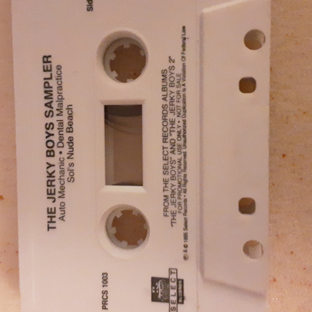 THE JERKY BOYS SAMPLER CASSETTE  TAPE